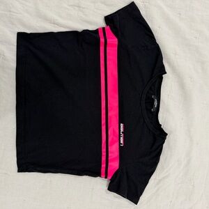 Balmain Black and Pink Kids Tank Top